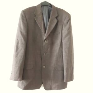 Vintage alpaca blend  men blazer size 42S
